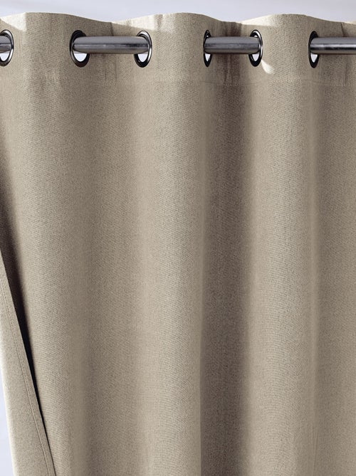 Becquet - Rideau occultant INTIME en polyester - Kiabi