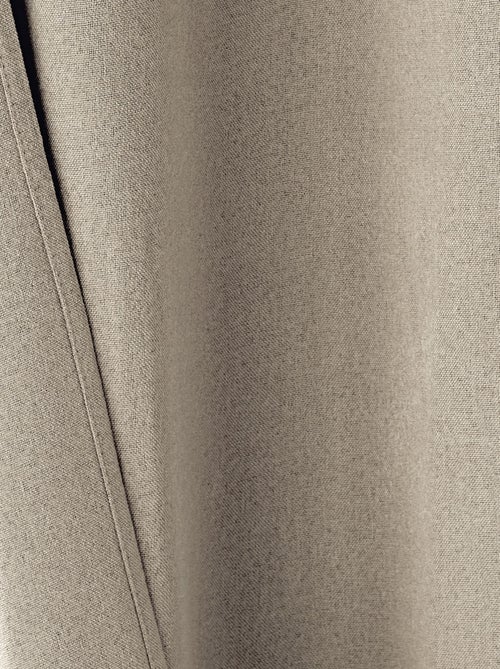 Becquet - Rideau occultant INTIME en polyester - Kiabi