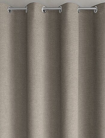 Becquet - Rideau occultant NATTE CHAMBRAY OCCULTANT THERMIQUE RIDEAU en polyester