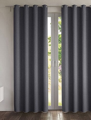 Becquet - Rideau occultant NATTE CHAMBRAY OCCULTANT THERMIQUE RIDEAU en polyester