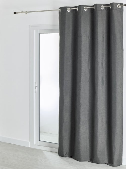 Becquet - Rideau occultant NATTE CHAMBRAY OCCULTANT THERMIQUE RIDEAU en polyester - Kiabi Becquet - Rideau occultant NATTE CHAMBRAY OCCULTANT THERMIQUE RIDEAU en polyester - Kiabi
