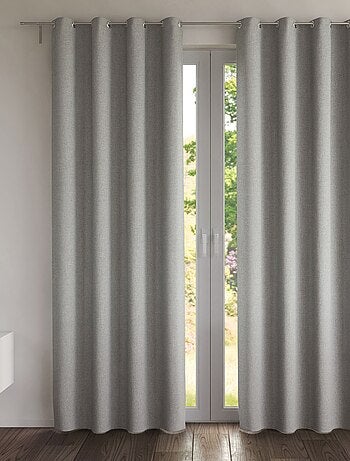 Becquet - Rideau occultant NATTE CHAMBRAY OCCULTANT THERMIQUE RIDEAU en polyester