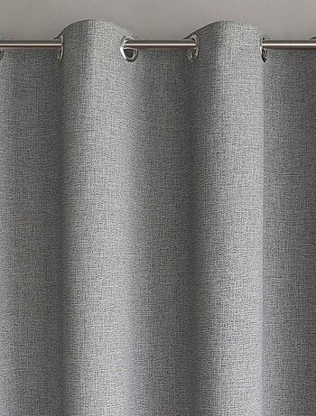 Becquet - Rideau occultant NATTE CHAMBRAY OCCULTANT THERMIQUE RIDEAU en polyester