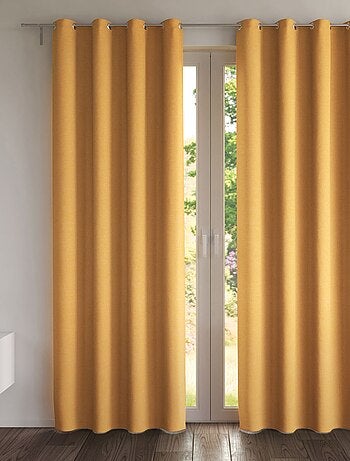 Becquet - Rideau occultant NATTE CHAMBRAY OCCULTANT THERMIQUE RIDEAU en polyester