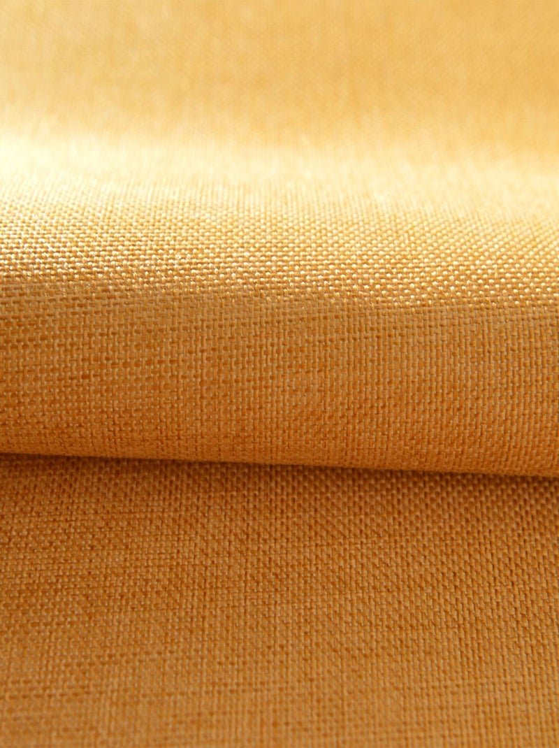 Becquet - Rideau occultant NATTE CHAMBRAY OCCULTANT THERMIQUE RIDEAU en polyester Jaune foncé - Kiabi