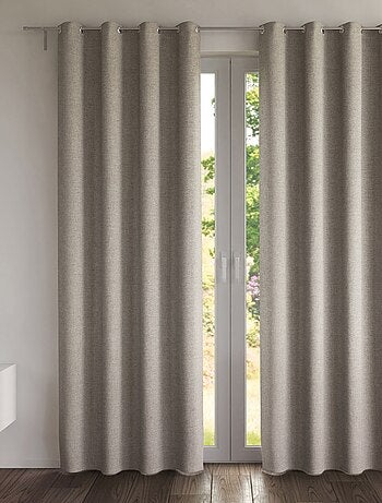 Becquet - Rideau occultant NATTE CHAMBRAY OCCULTANT THERMIQUE RIDEAU en polyester