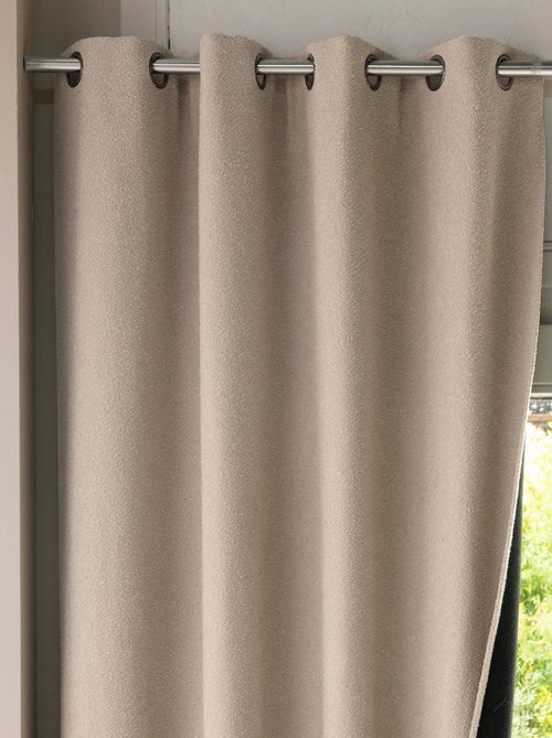 Becquet - Rideau occultant RUFUS en polyester - Kiabi