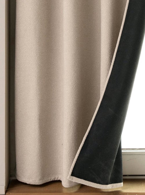 Becquet - Rideau occultant RUFUS en polyester - Kiabi