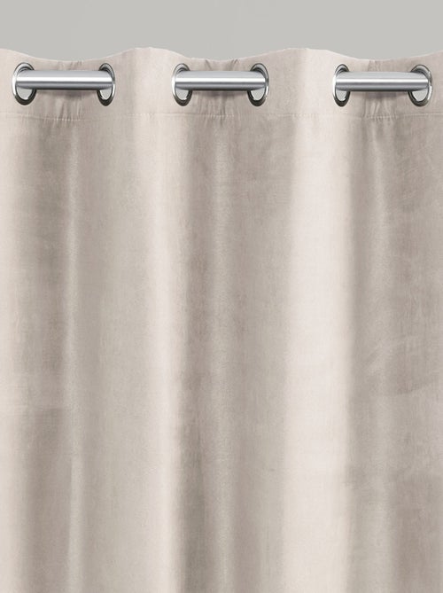 Becquet - Rideau occultant SUEDINE en polyester - Kiabi Becquet - Rideau occultant SUEDINE en polyester - Kiabi