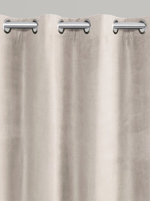 Becquet - Rideau occultant SUEDINE en polyester - Kiabi Becquet - Rideau occultant SUEDINE en polyester - Kiabi