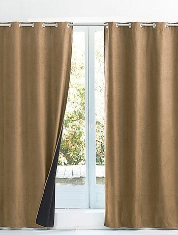 Becquet - Rideau occultant SUEDINE en polyester