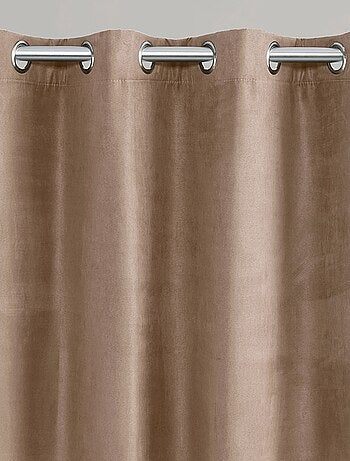 Becquet - Rideau occultant SUEDINE en polyester