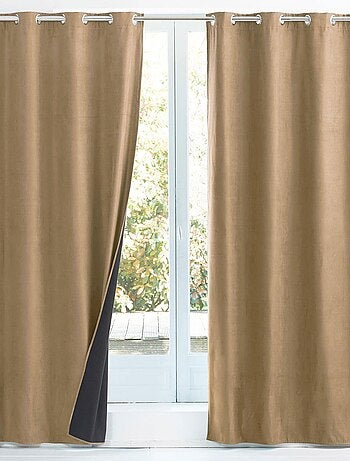 Becquet - Rideau occultant SUEDINE en polyester