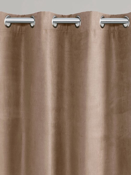 Becquet - Rideau occultant SUEDINE en polyester - Kiabi