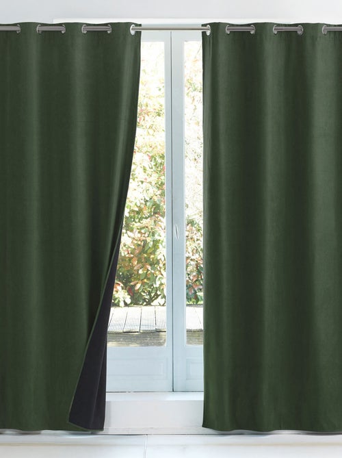 Becquet - Rideau occultant SUEDINE en polyester - Kiabi