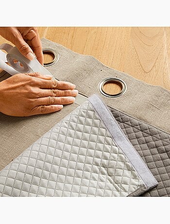 Becquet - Rideau occultant VERSO DOUBLURE THERMIQUE en polyester