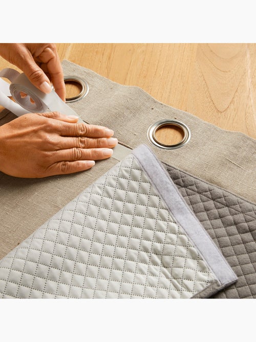 Becquet - Rideau occultant VERSO DOUBLURE THERMIQUE en polyester - Kiabi