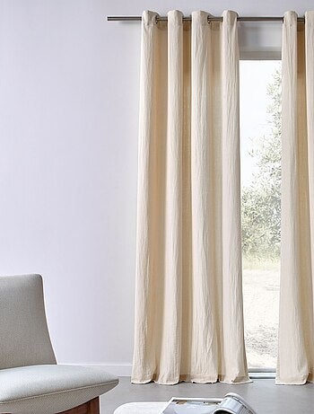 Becquet - Rideau RID.GAZE DE COTON en coton
