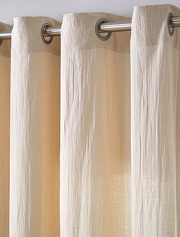 Becquet - Rideau RID.GAZE DE COTON en coton