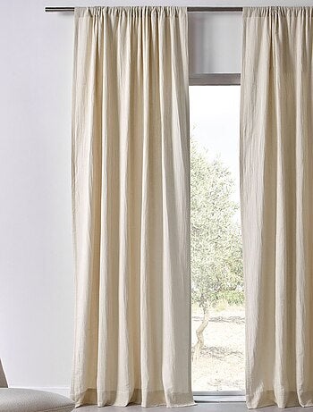 Becquet - Rideau RID.GAZE DE COTON en coton