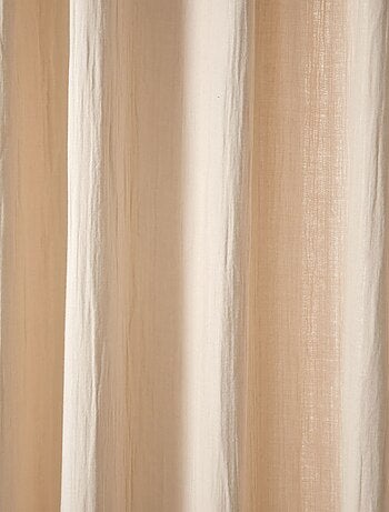 Becquet - Rideau RID.GAZE DE COTON en coton
