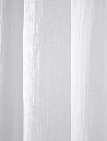 Becquet - Rideau RID.GAZE DE COTON en coton