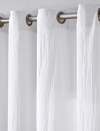 Becquet - Rideau RID.GAZE DE COTON en coton