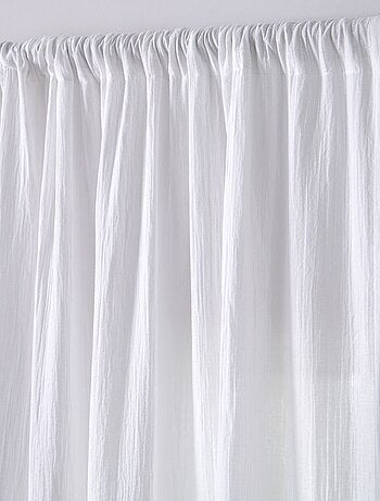 Becquet - Rideau RID.GAZE DE COTON en coton