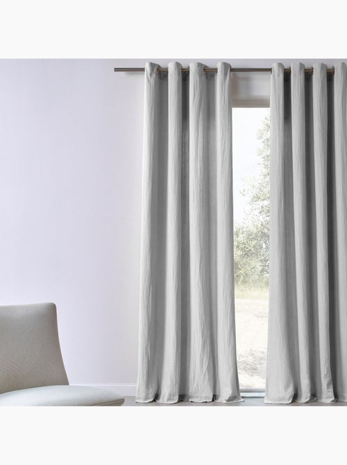 Becquet - Rideau RID.GAZE DE COTON en coton - Kiabi