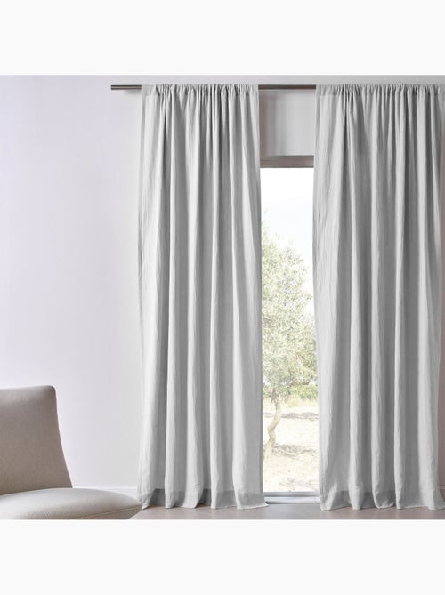 Becquet - Rideau RID.GAZE DE COTON en coton - Kiabi