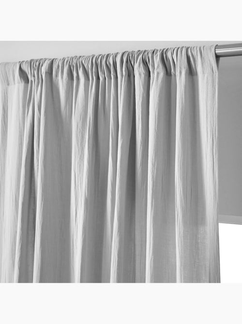 Becquet - Rideau RID.GAZE DE COTON en coton - Kiabi
