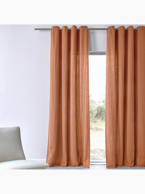 Becquet - Rideau RID.GAZE DE COTON en coton - Kiabi