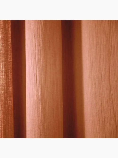 Becquet - Rideau RID.GAZE DE COTON en coton - Kiabi