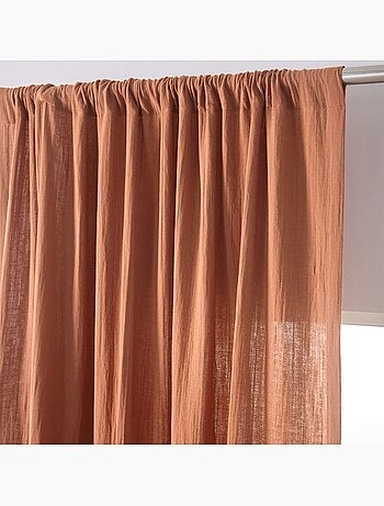 Becquet - Rideau RID.GAZE DE COTON en coton