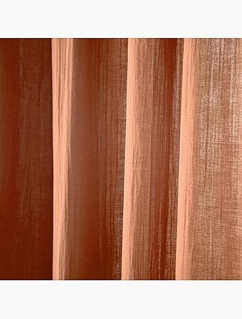 Becquet - Rideau RID.GAZE DE COTON en coton