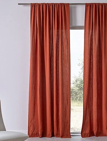 Becquet - Rideau RID.GAZE DE COTON en coton