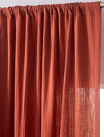 Becquet - Rideau RID.GAZE DE COTON en coton