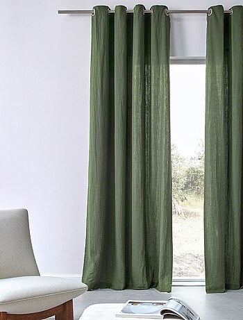 Becquet - Rideau RID.GAZE DE COTON en coton