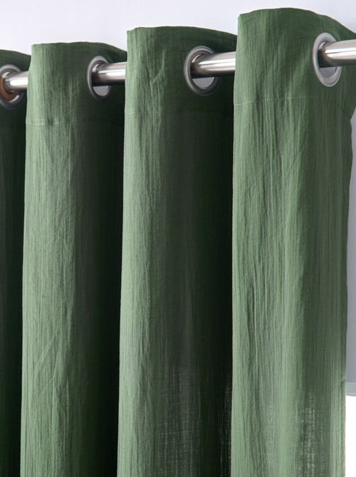 Becquet - Rideau RID.GAZE DE COTON en coton - Kiabi