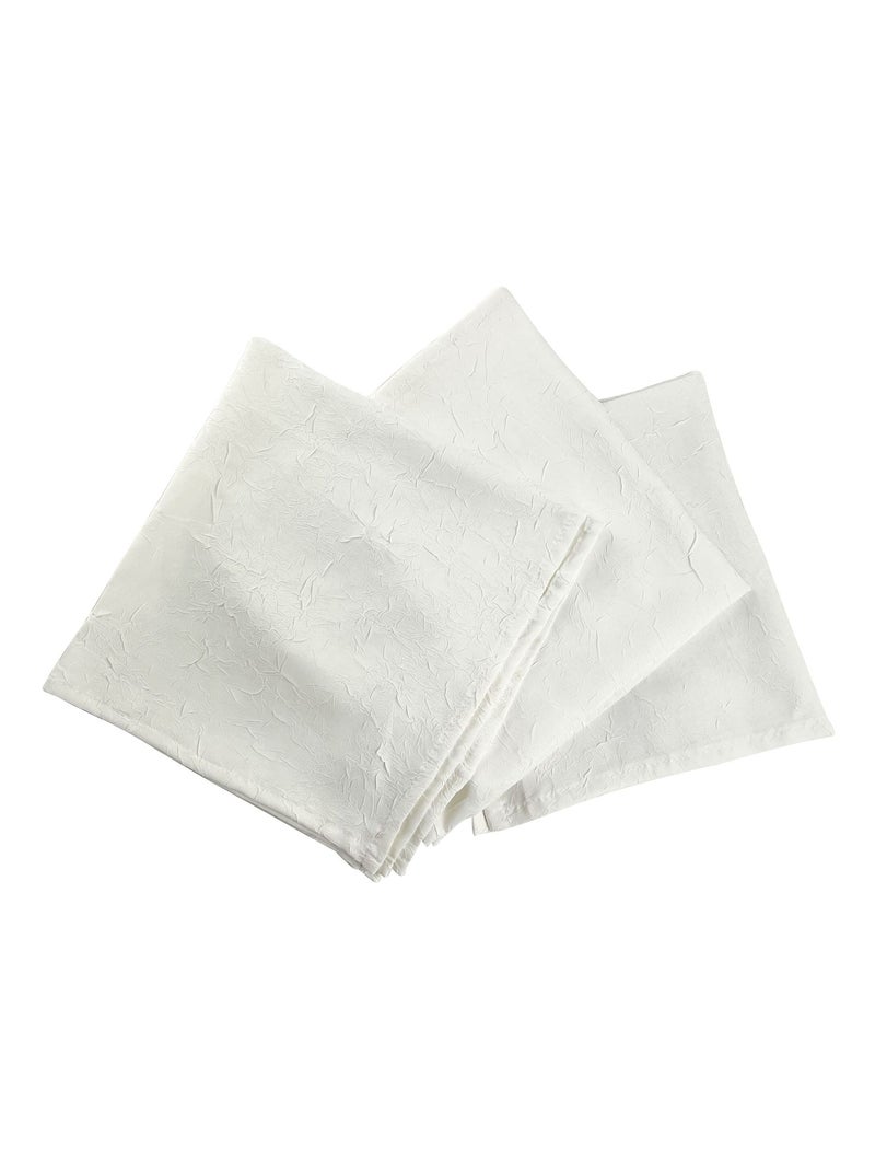Becquet - Serviette de table FONTANA en polyester Beige sable - Kiabi