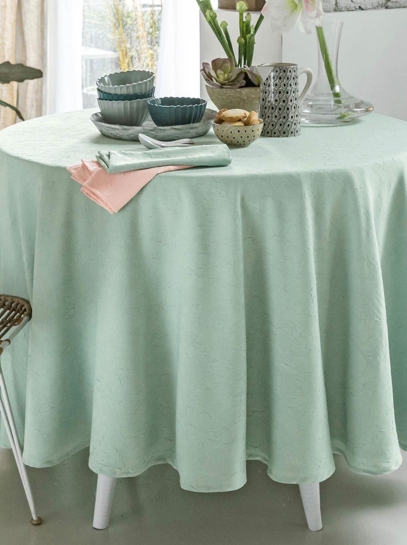 Becquet - Serviette de table FONTANA en polyester Vert clair - Kiabi