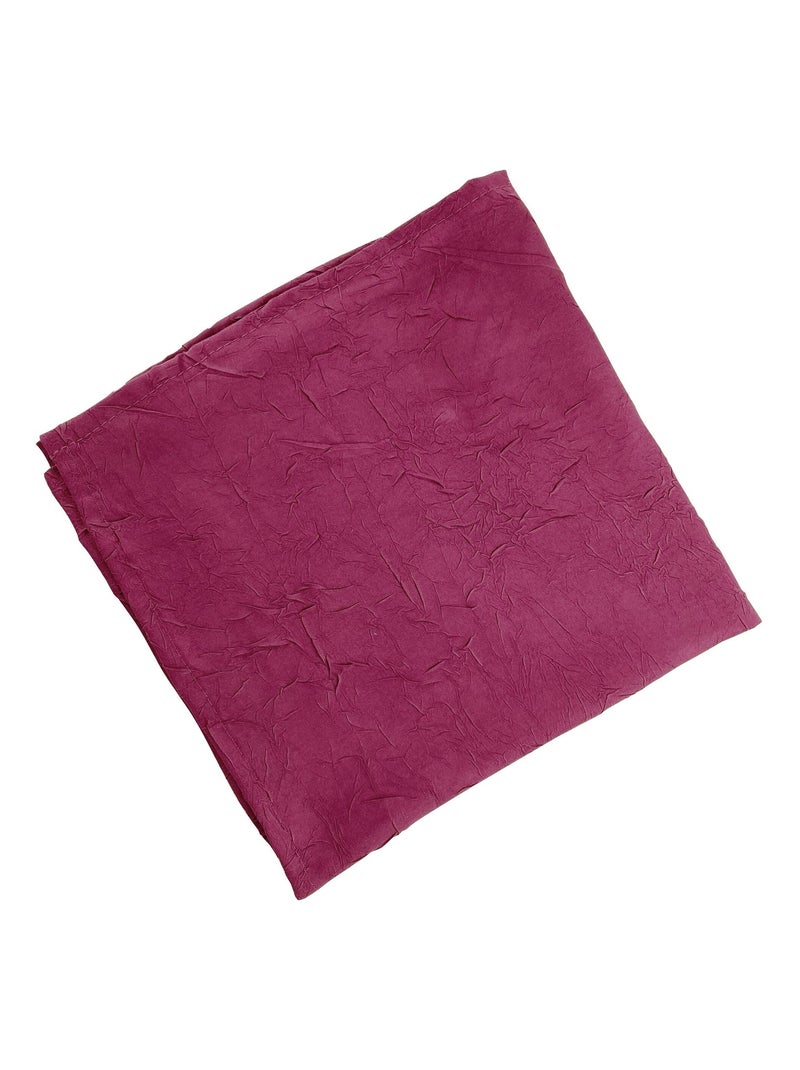 Becquet - Serviette de table FONTANA en polyester Violet prune - Kiabi