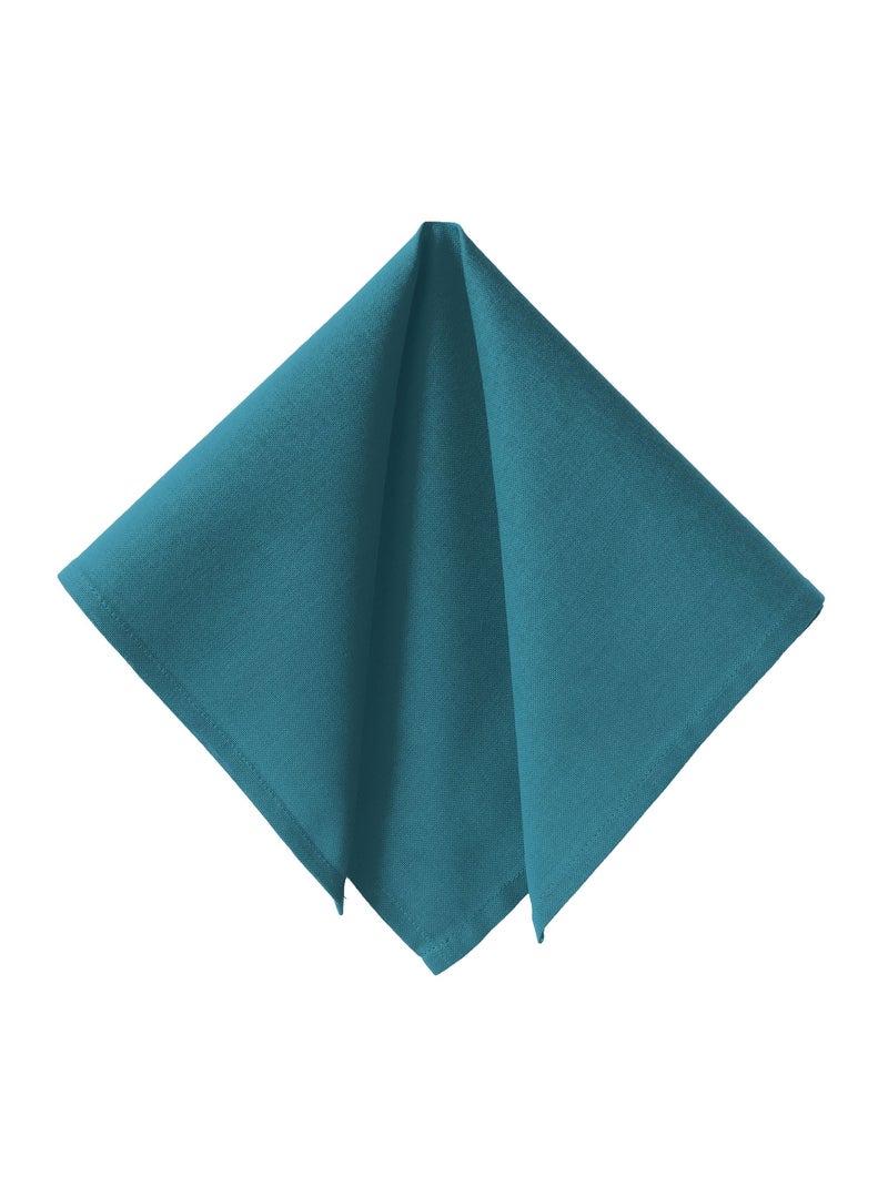 Becquet - Serviette de table LONA en coton Bleu canard - Kiabi