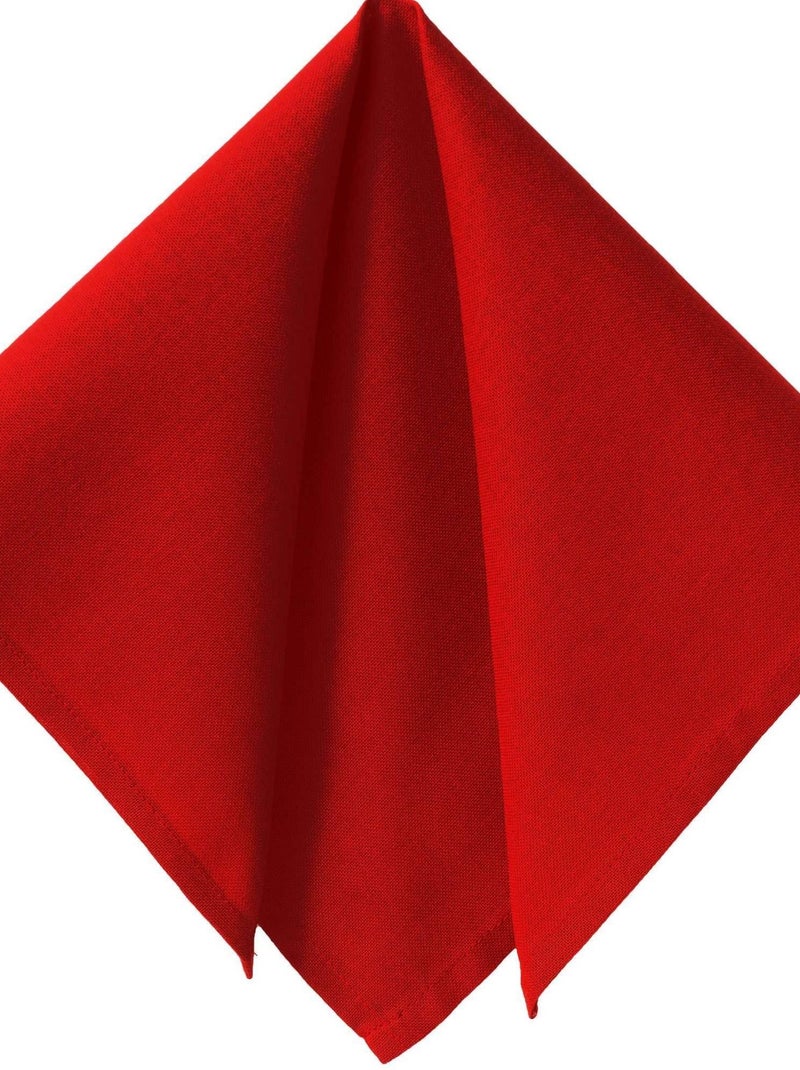 Becquet - Serviette de table LONA en coton Rouge - Kiabi