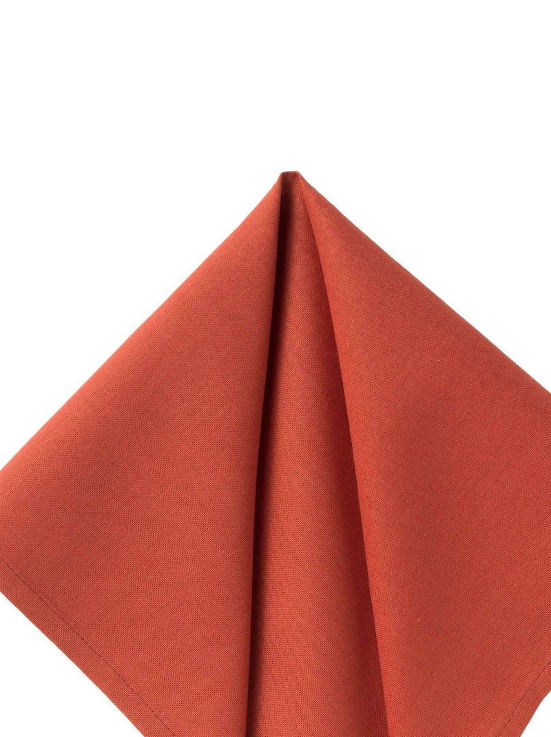 Becquet - Serviette de table LONA en coton Terracotta - Kiabi