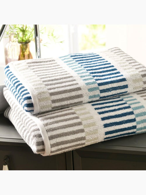 Becquet - Serviette de toilette BARRA en coton - Kiabi Becquet - Serviette de toilette BARRA en coton - Kiabi