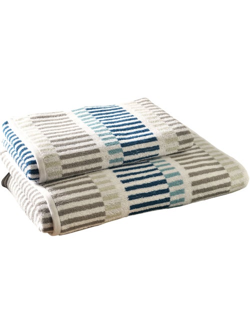 Becquet - Serviette de toilette BARRA en coton - Kiabi Becquet - Serviette de toilette BARRA en coton - Kiabi
