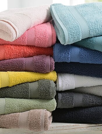 Becquet - Lot de 2 serviette de toilette CLAIRE en coton