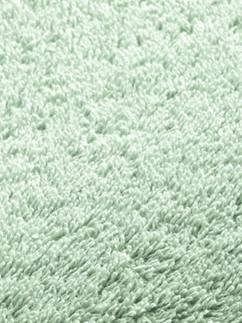 Becquet - Serviette de toilette CLAIRE en coton Vert jade - Kiabi