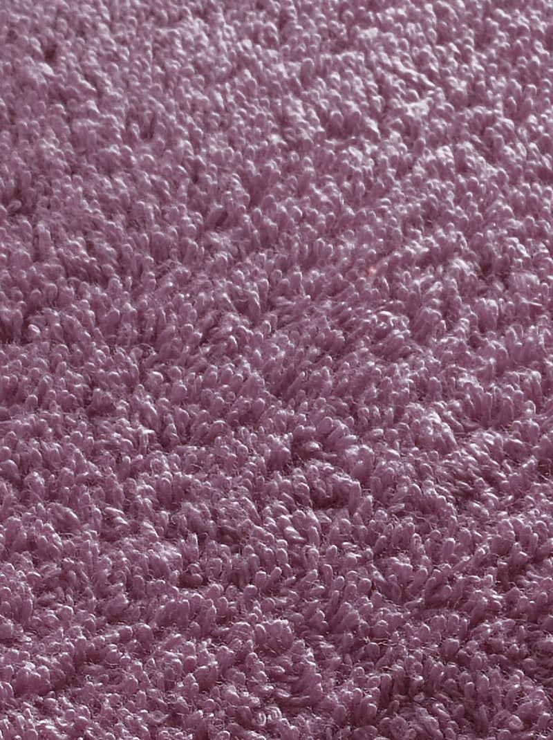 Becquet - Serviette de toilette CLAIRE en coton Violet prune - Kiabi